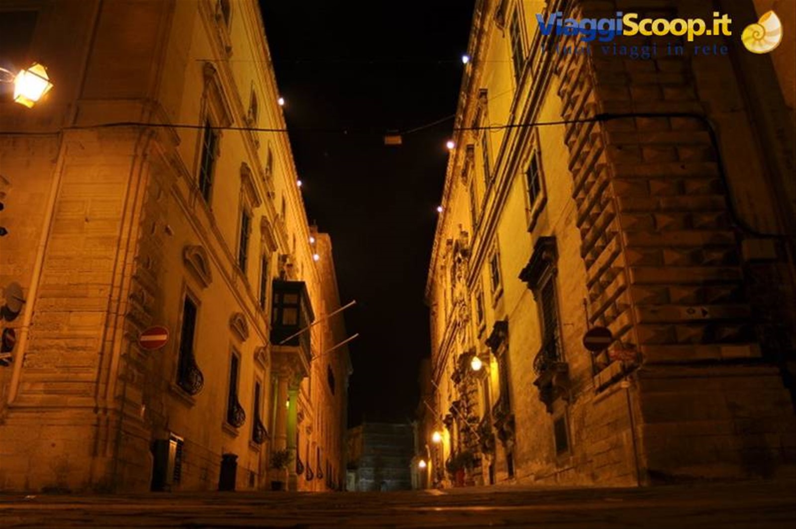 La Valletta by night