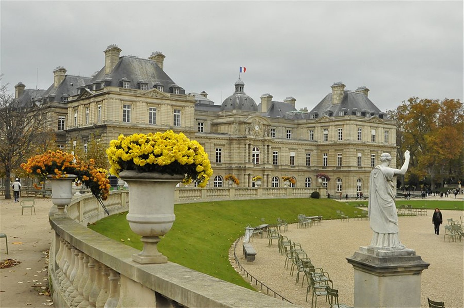 Jardin du Luxemburg col Senato