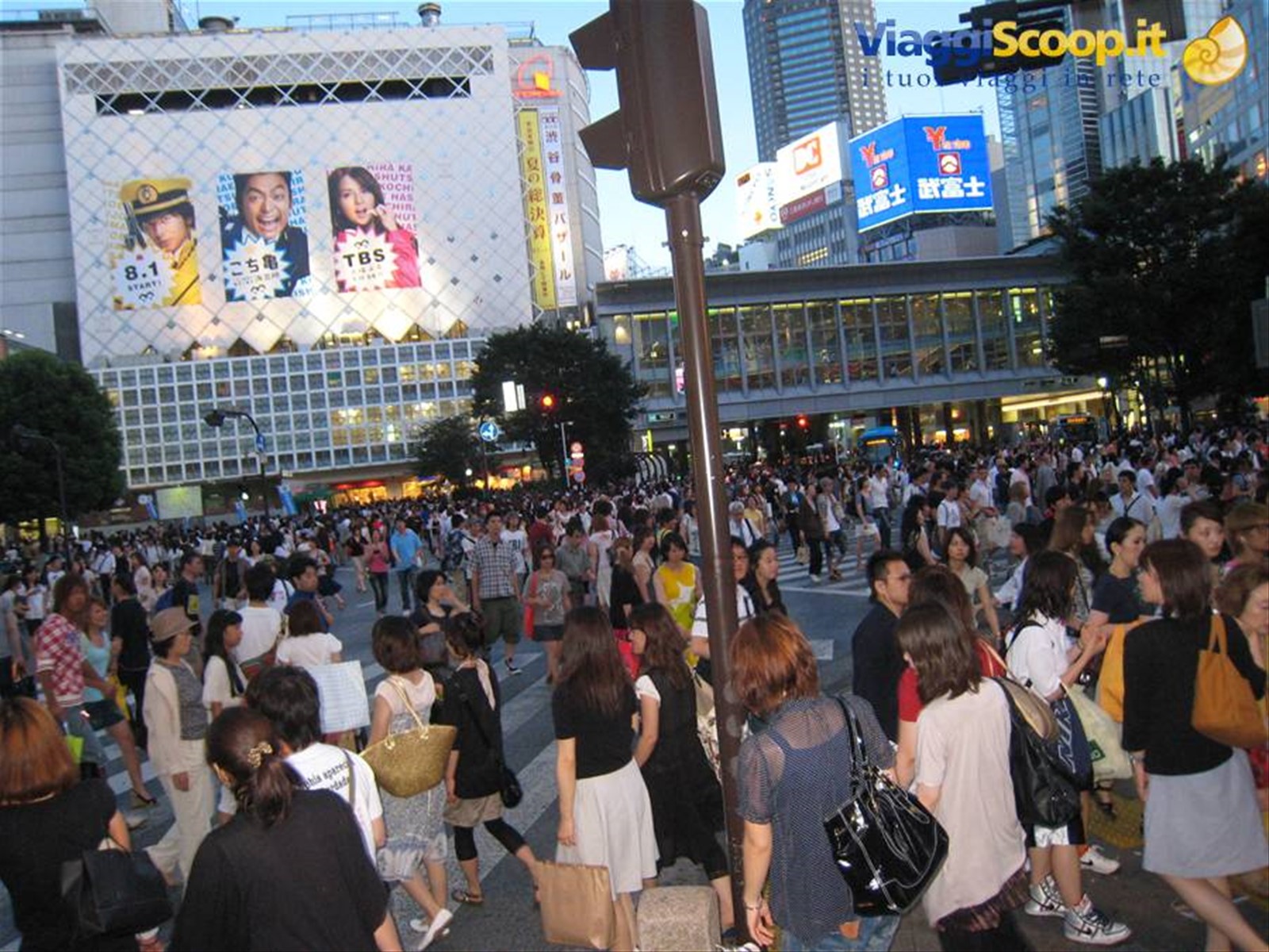 Tokyo - pedoni a Shibuya