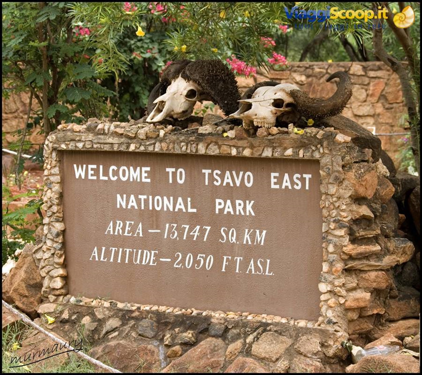Tsavo Est - ingresso del parco