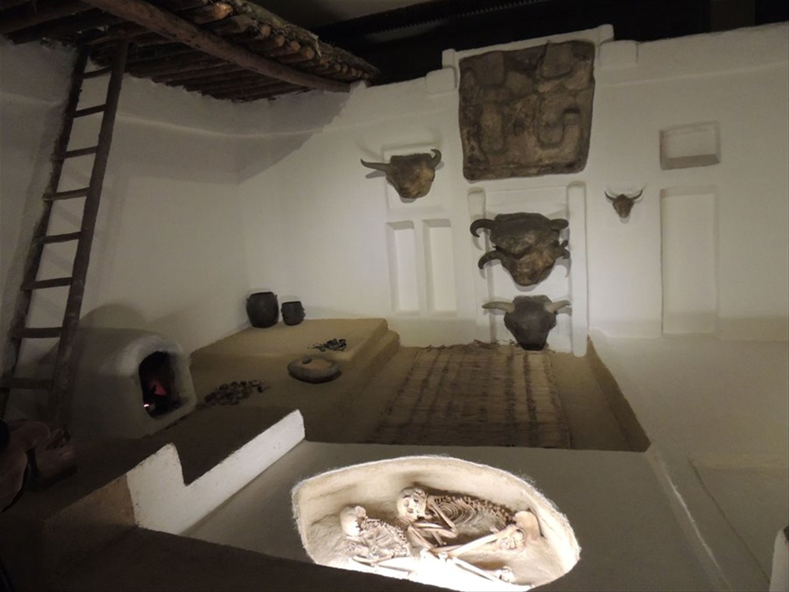 Ankara - il museo delle civiltà anatoliche - esposizione