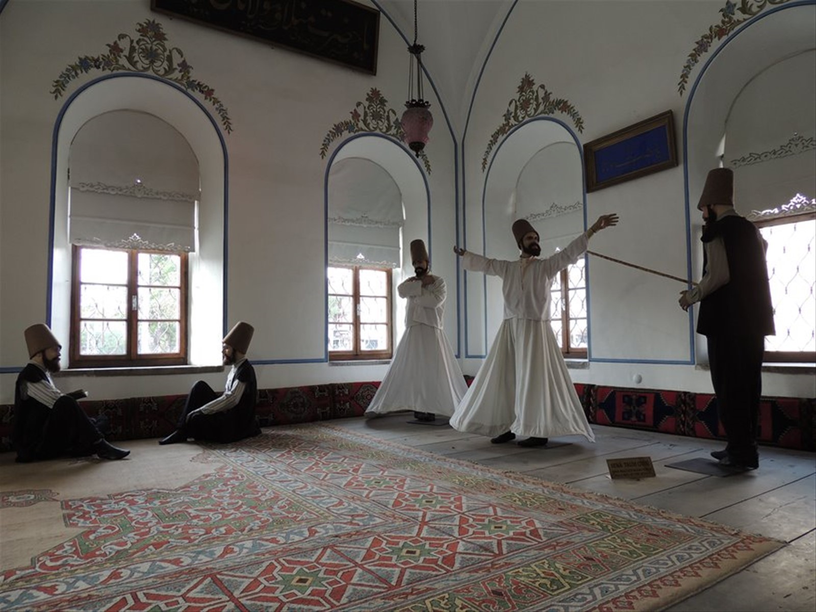 Konya - Il mausoleo di Mevlana - i Dervisci rotanti