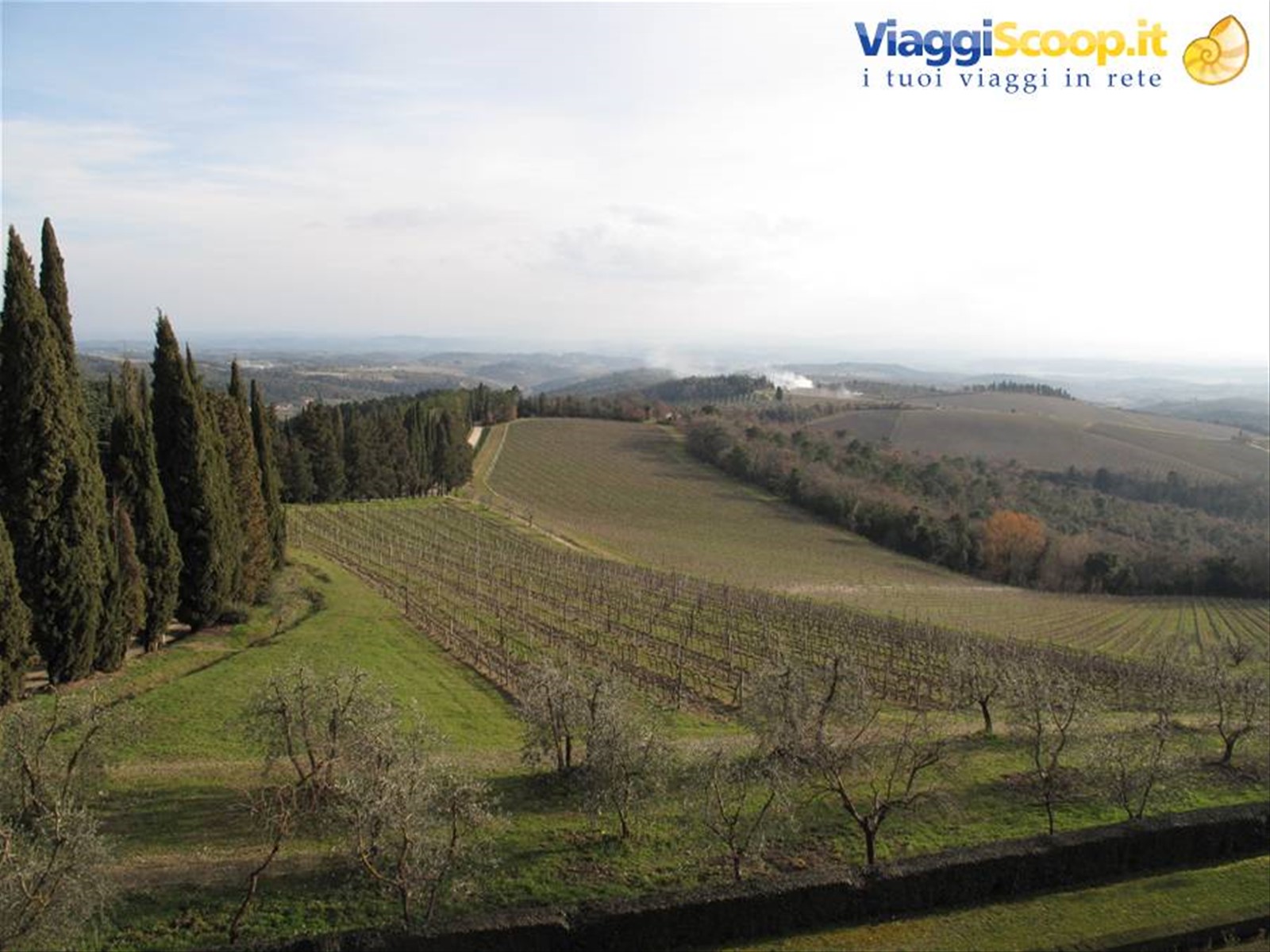 panorama dal castello di Brolio