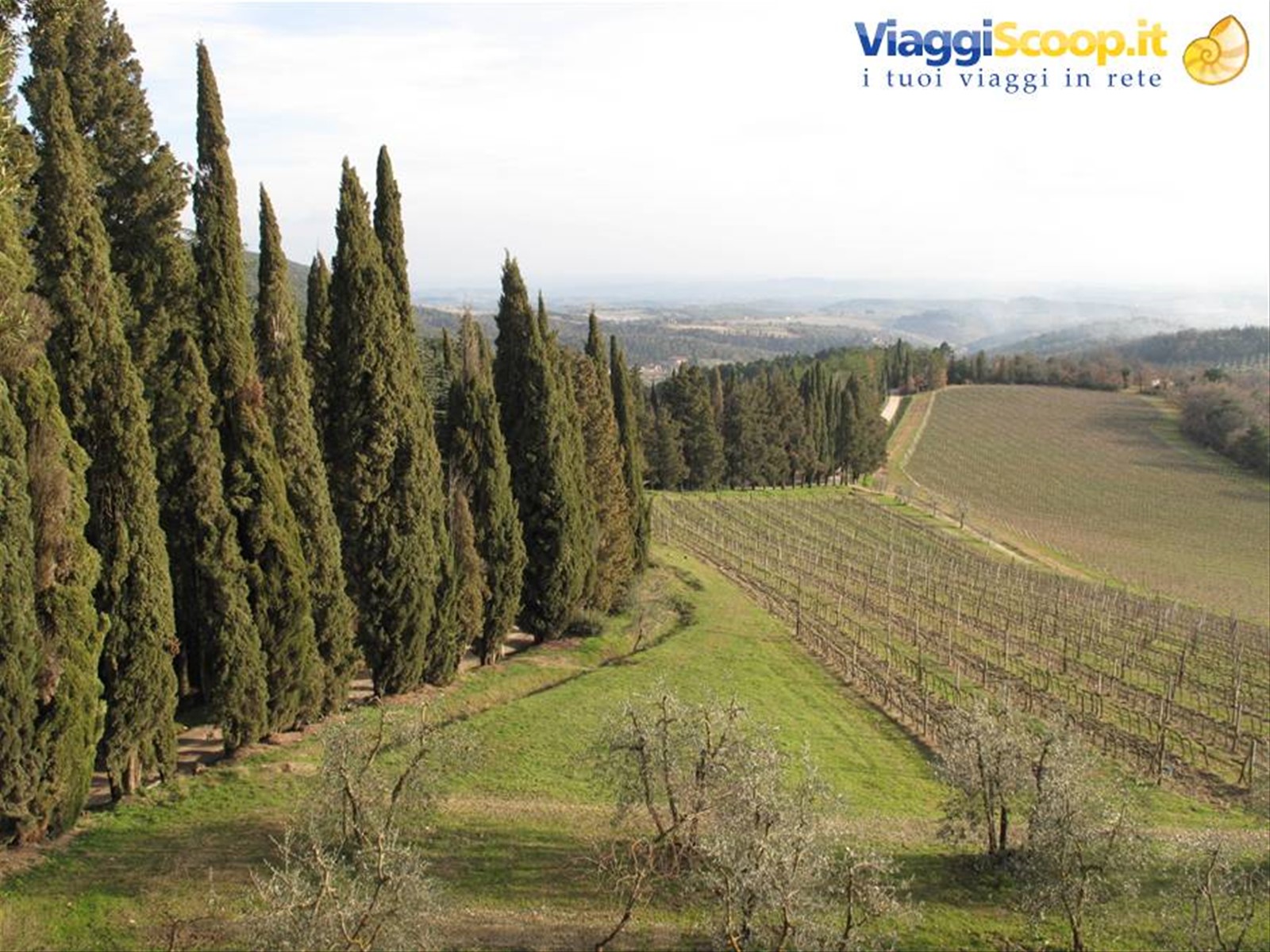 panorama dal castello di Brolio
