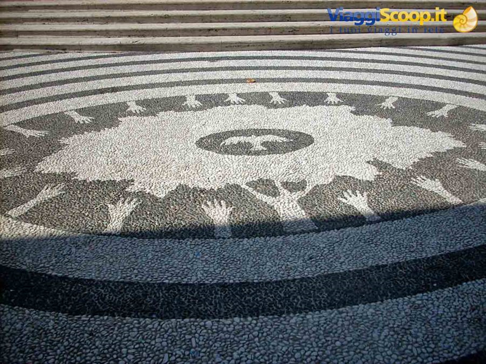 Il sagrato della Chiesa Parrocchiale