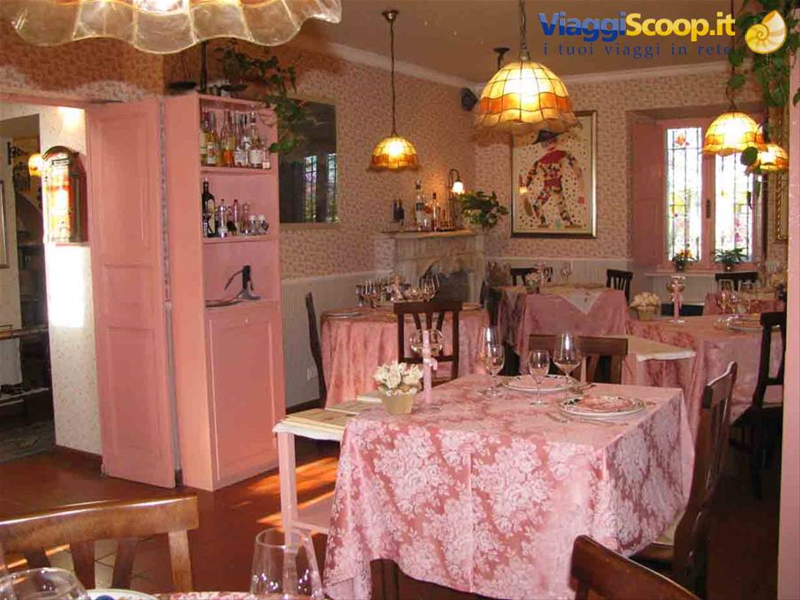 Nelle sale del Ristorante La Volpina di Ovada