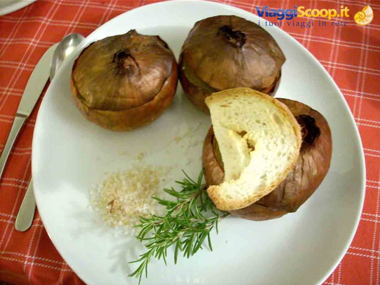 Prelibatezze dell'Osteria Eneo: le cipolle al sale