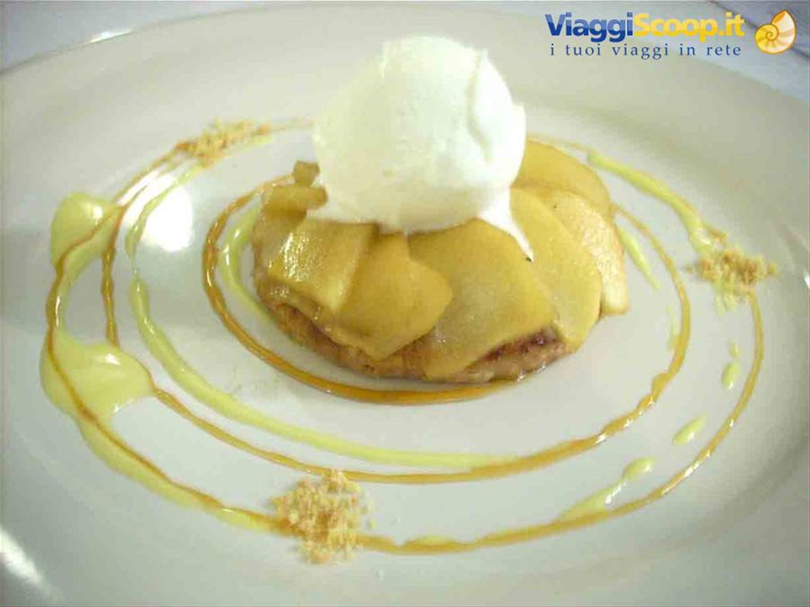 Prelibatezze dell'Osteria Eneo: la tarte tatin