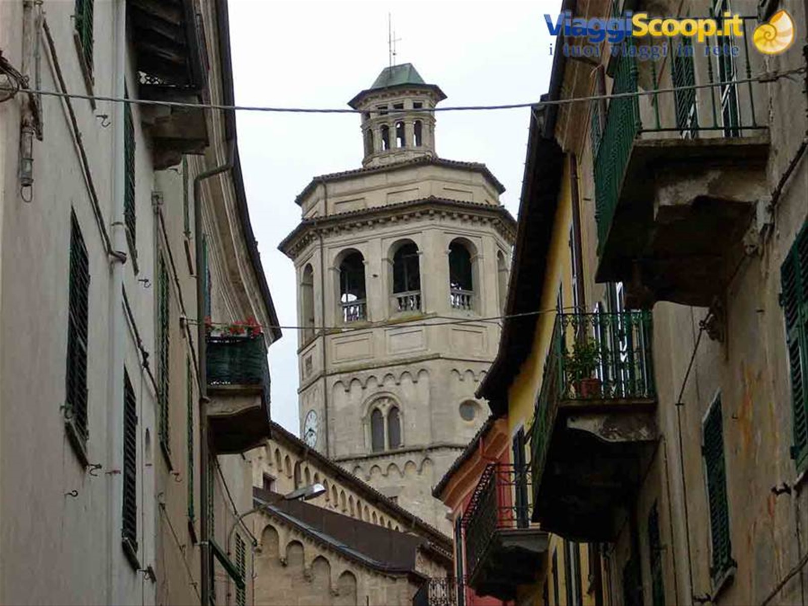 La Torre campanaria della Chiesa di San Giacomo Maggiore