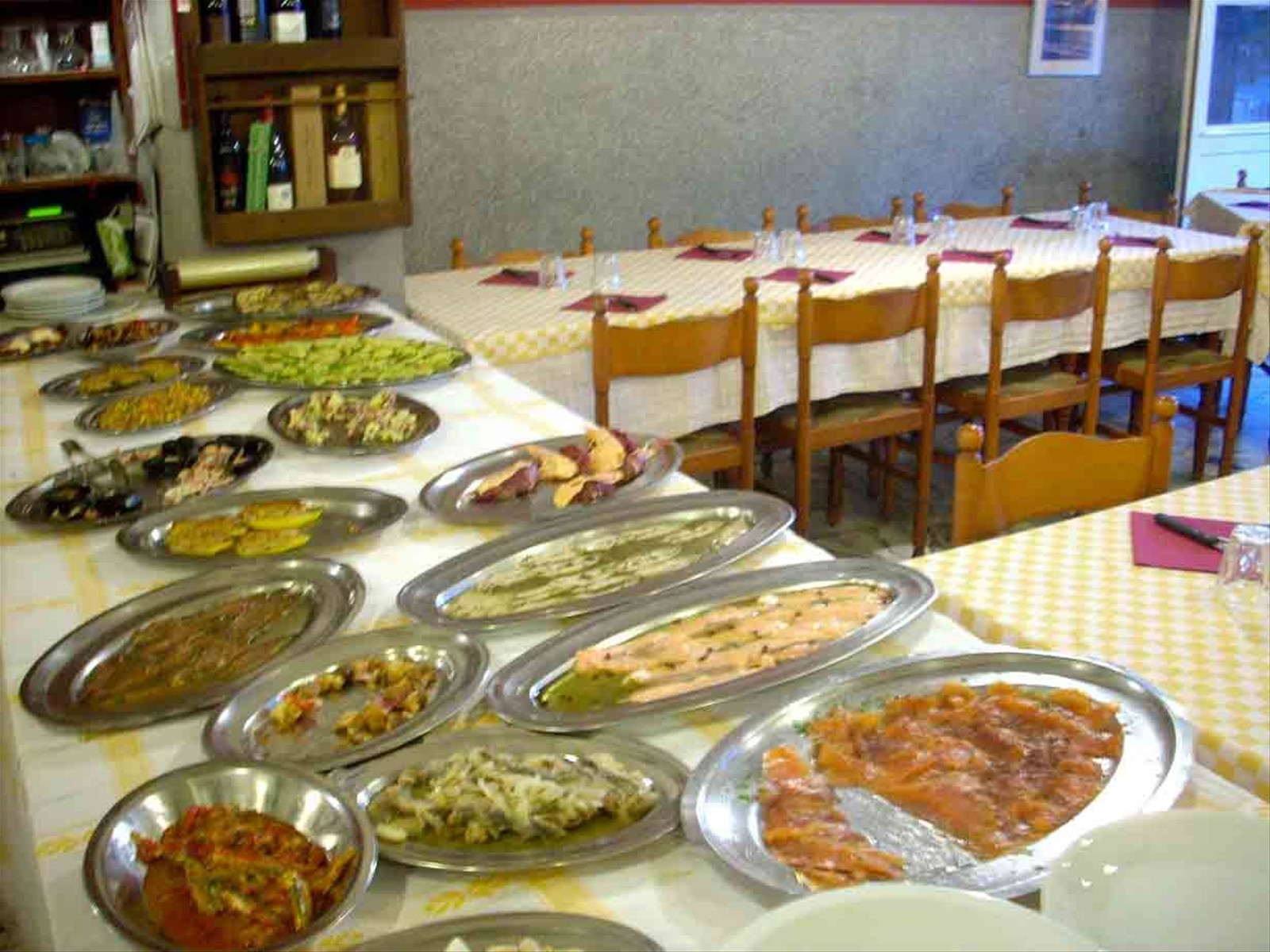 Gli sfiziosi antipasti del Ristorante U Cantu