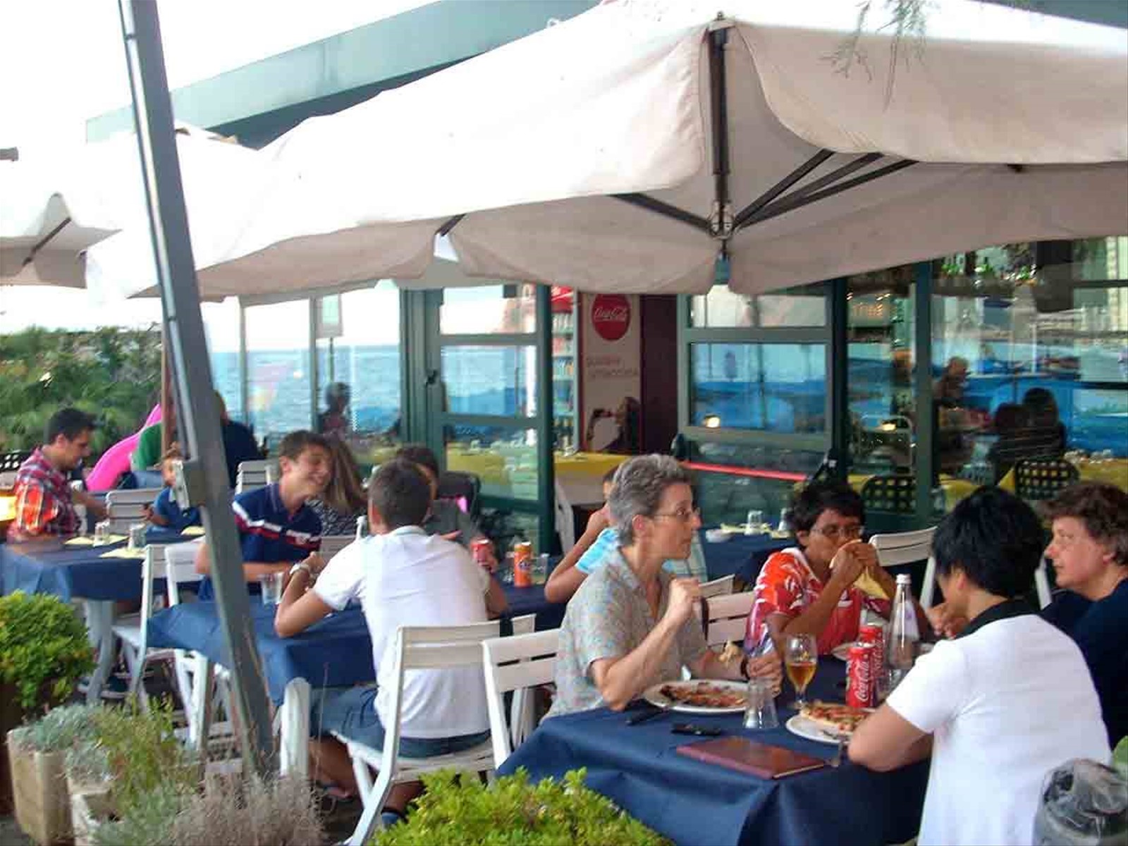 Il dehor del Ristorante Pizzeria U Cantu