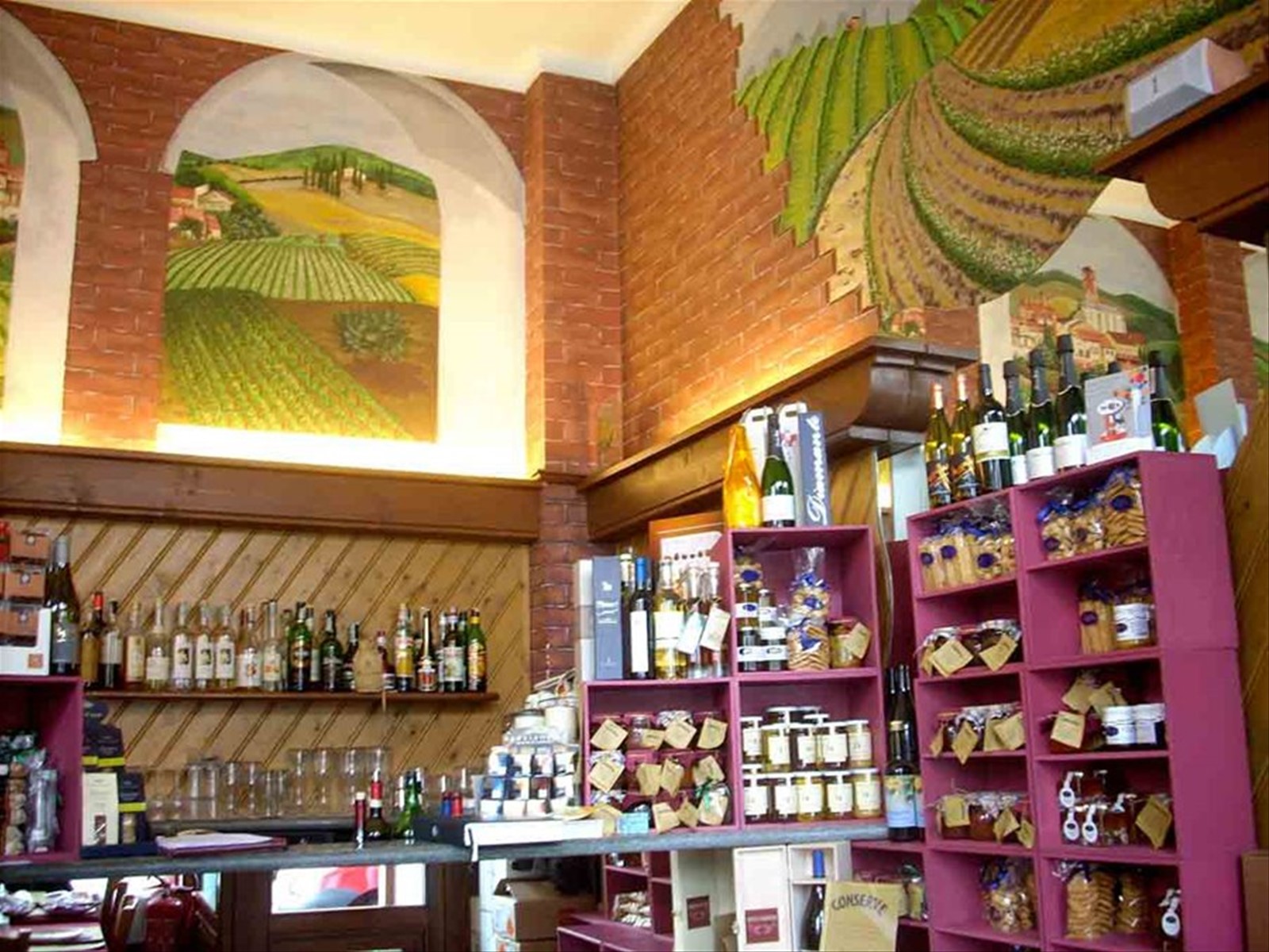 Presso la Trattoria La Casa di Bacco