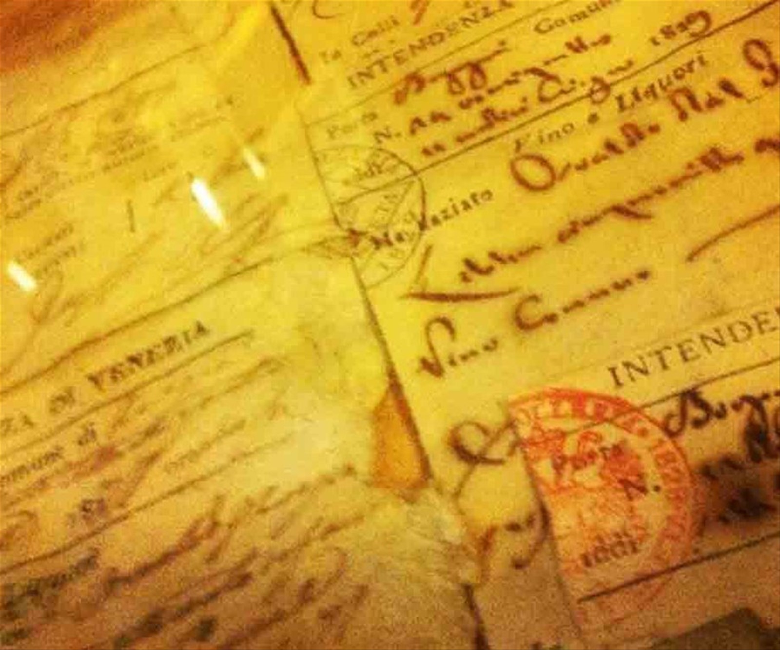 Antiche lettere alle Poste Vecie