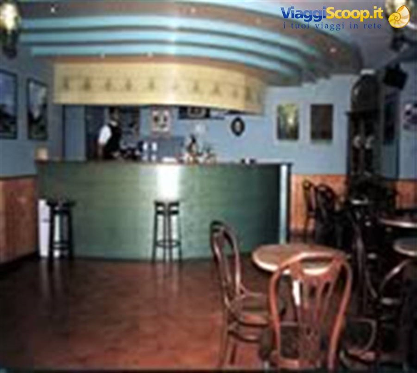 Il bar dell'Hotel Holidays di Barrea