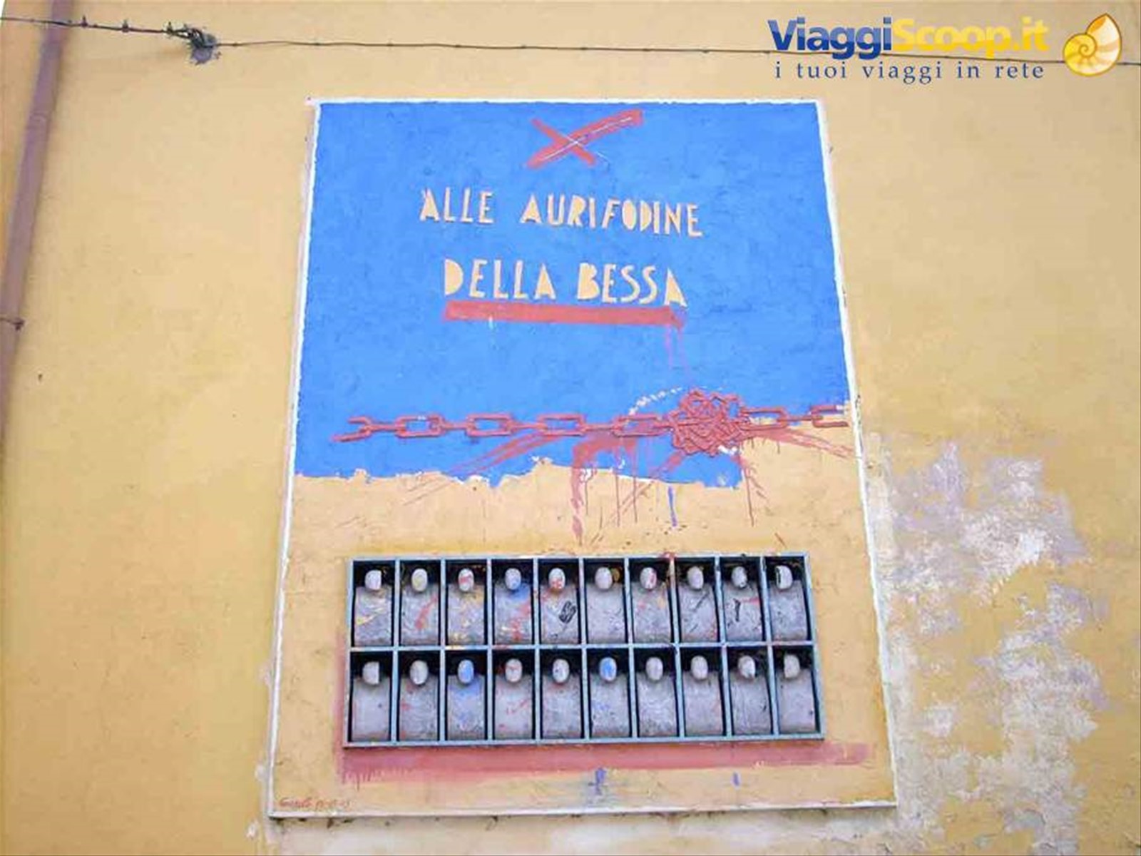 Un affresco dedicato alle aurifodine della Bessa