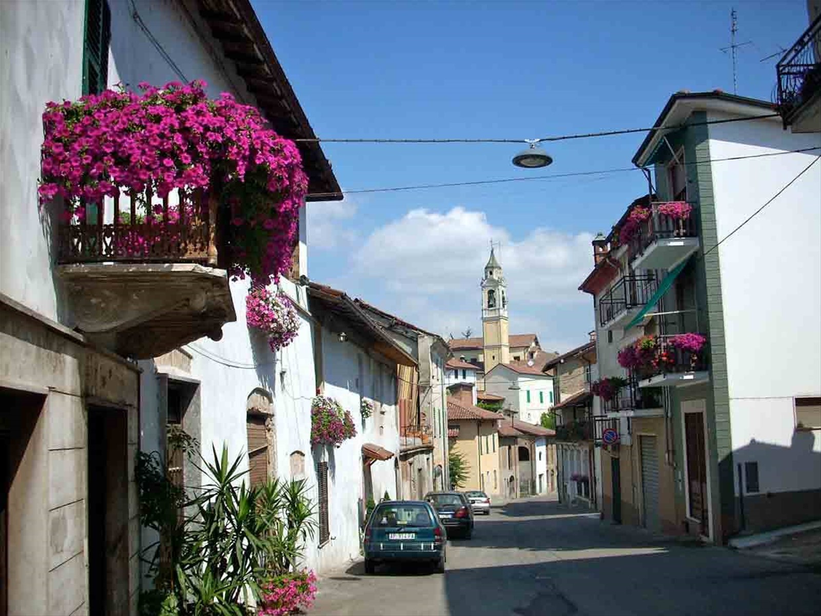 Uno scorcio di Capriata d'Orba