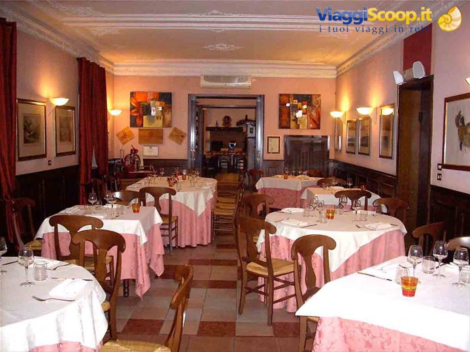 La sala del Ristorante Il Cuuc