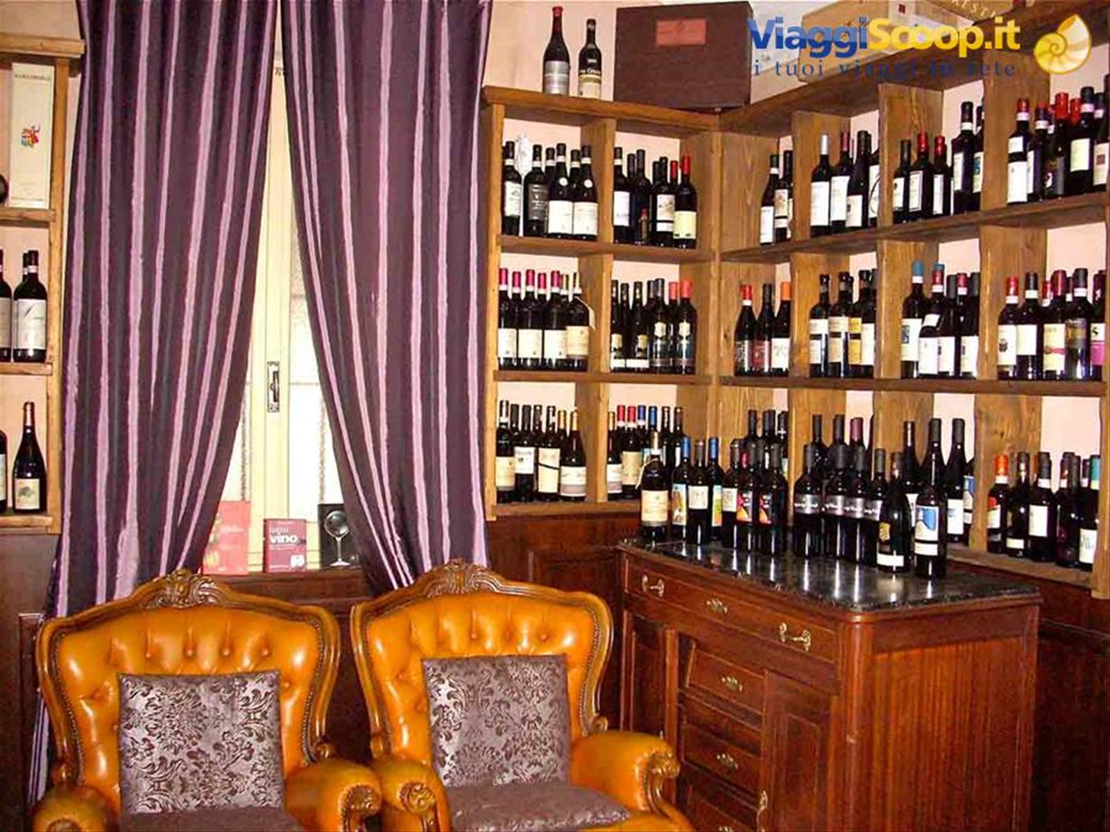 Nelle sale del Ristorante Il Cuuc