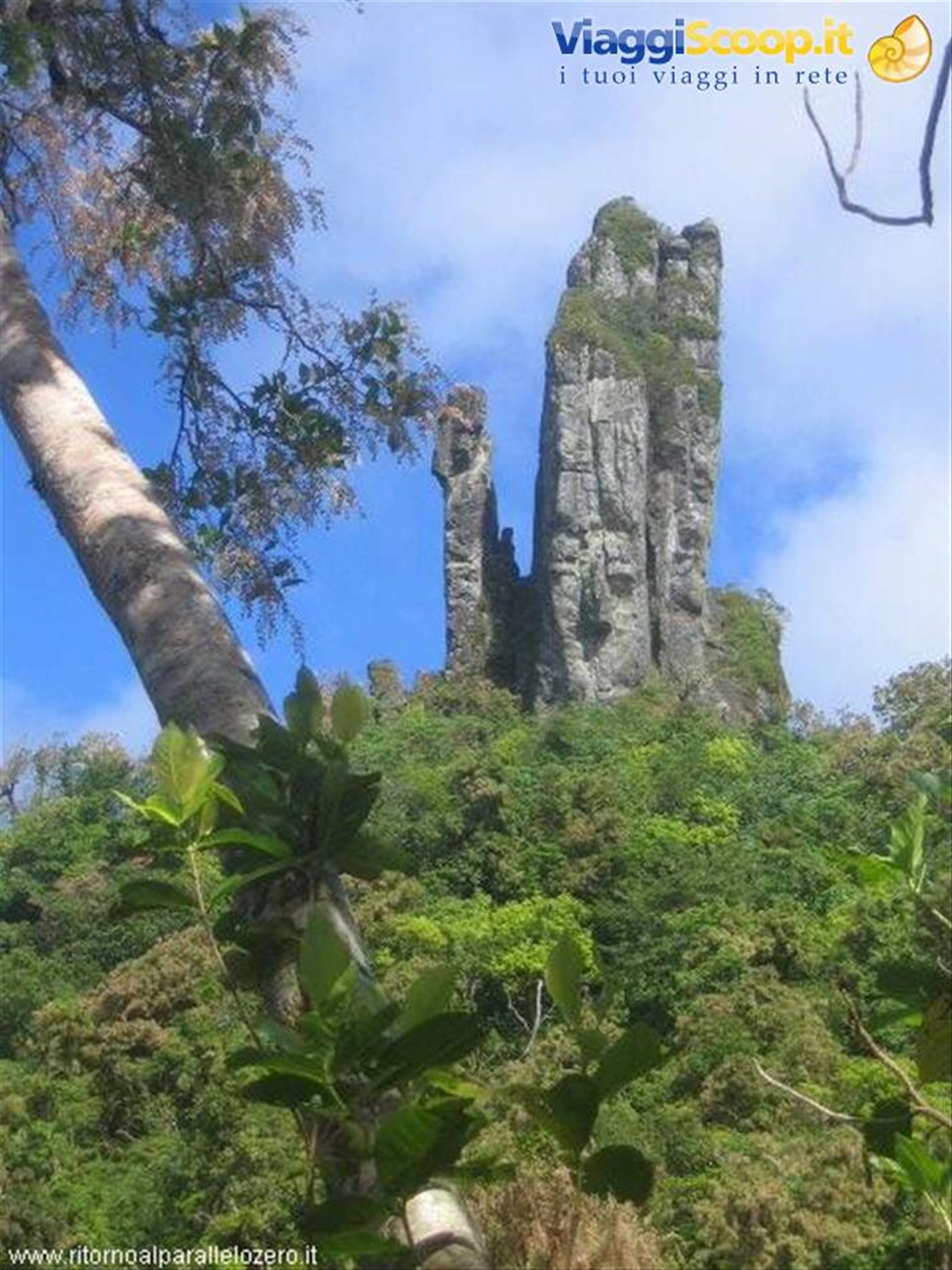 Dalla vetta dell'isola