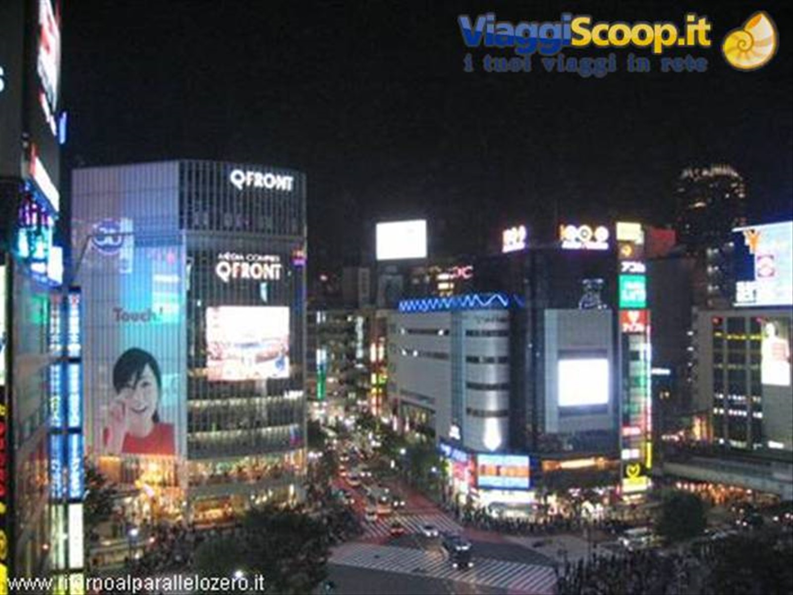 Shibuya dall'alto