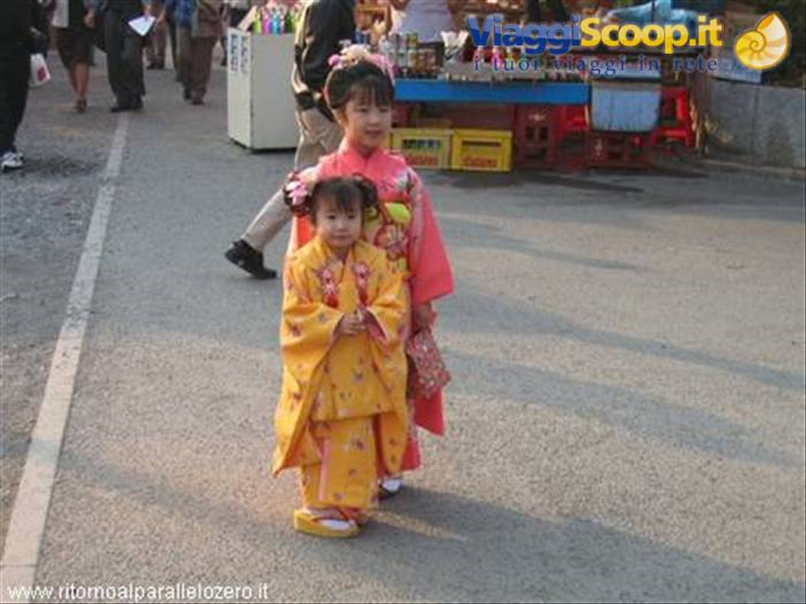 Bambine in kimono