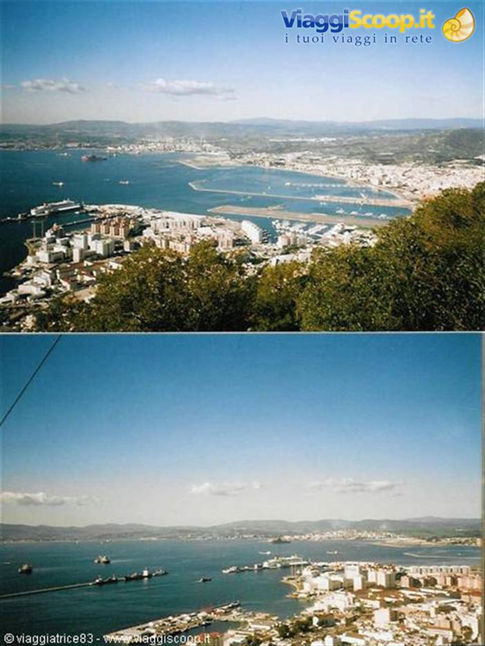 Gibilterra dall'alto