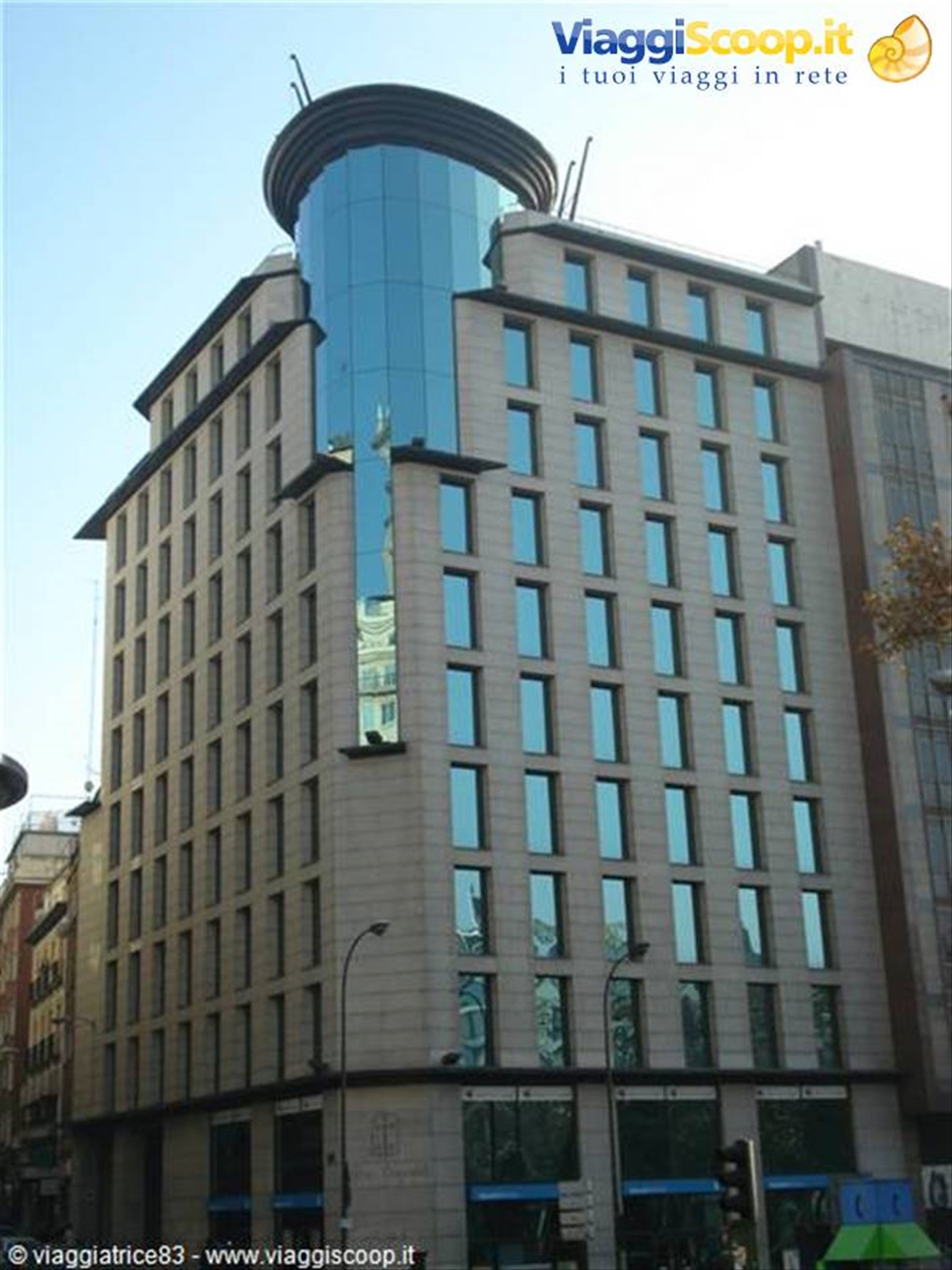 riflessi sull'edificio