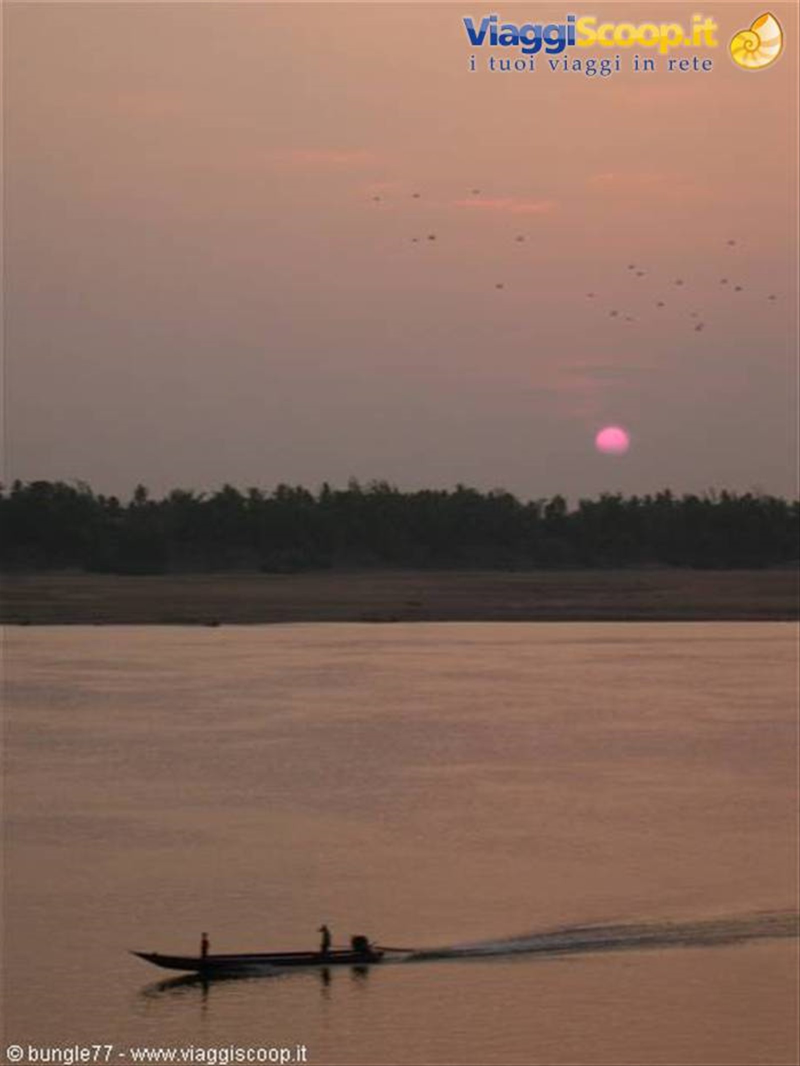 14 - Mekong - Tramonto