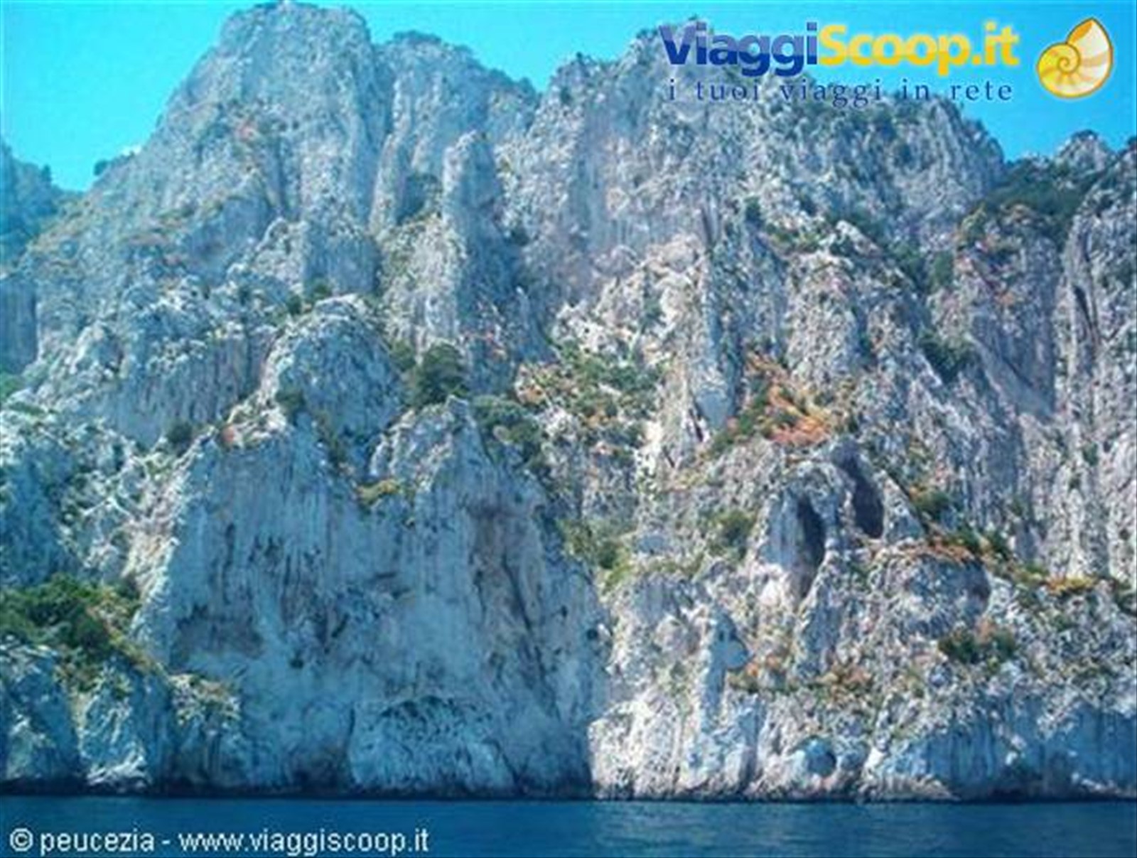 i faraglioni dal vaporetto