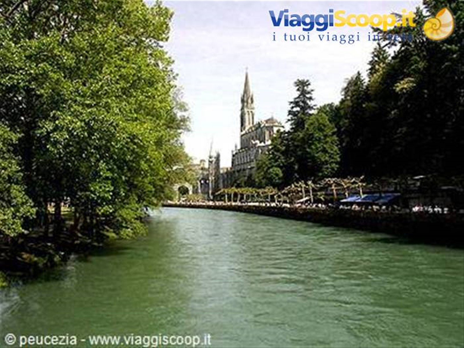 il fiume di Lourdes