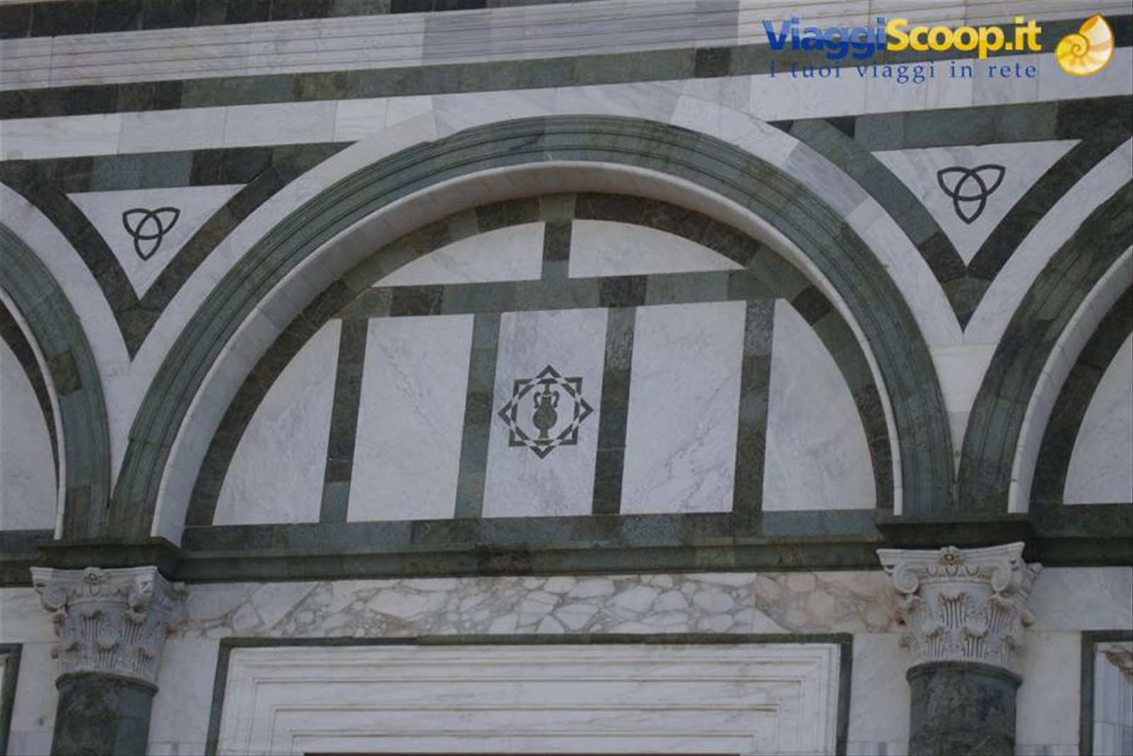 Dettagli degli elementi decorativi simbolici