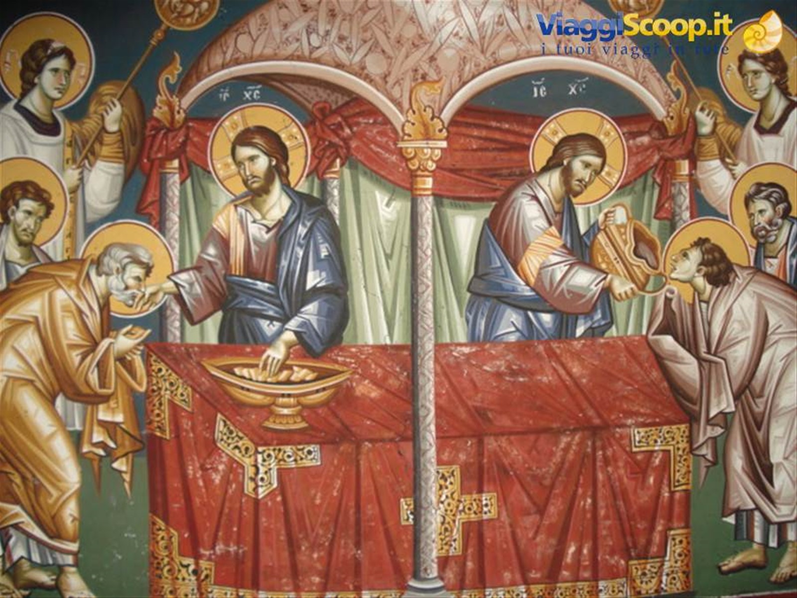 Skopje: dipinto religioso al museo nazionale