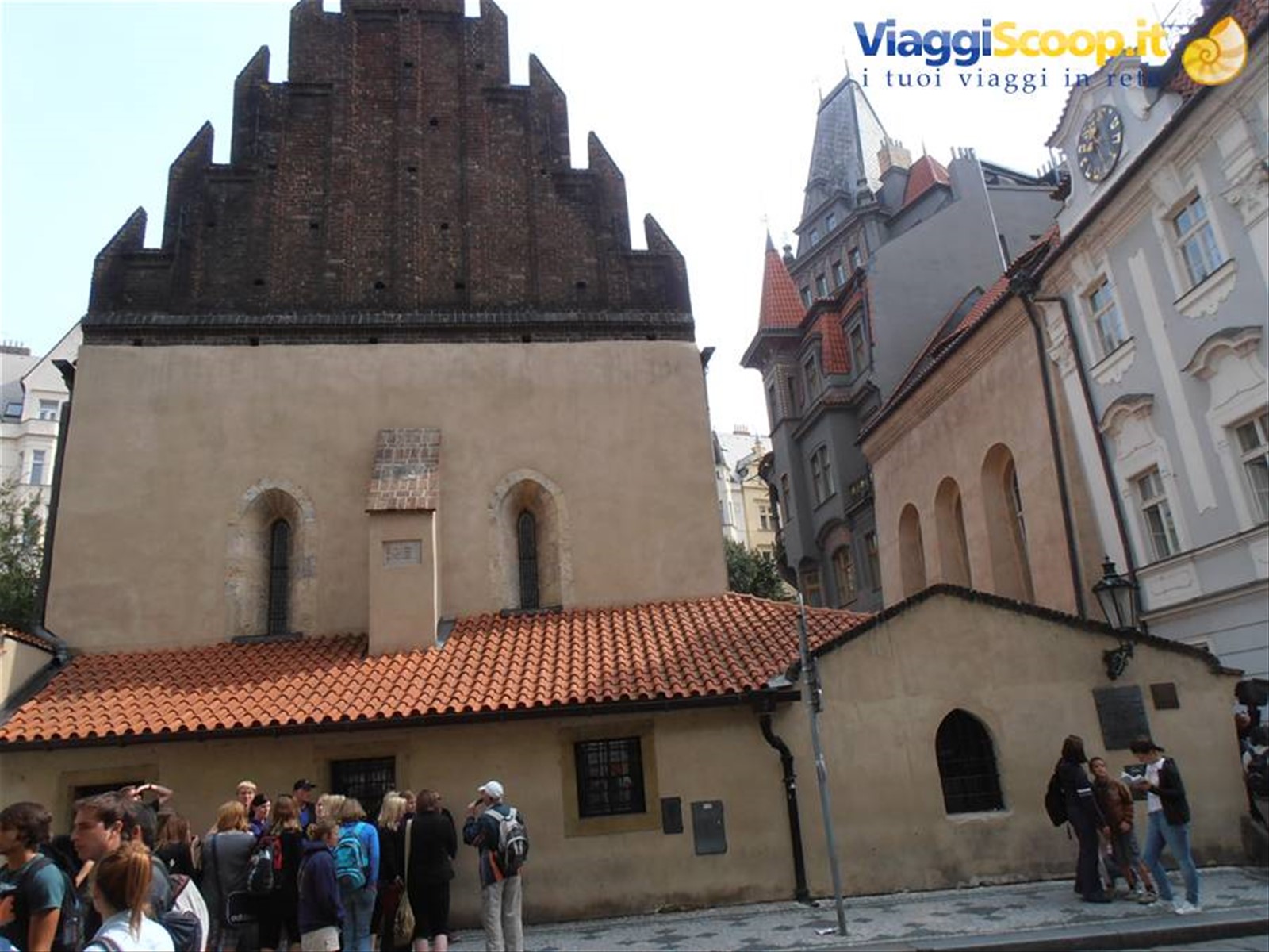la sinagoga del 1270 ed il municipio ebraico