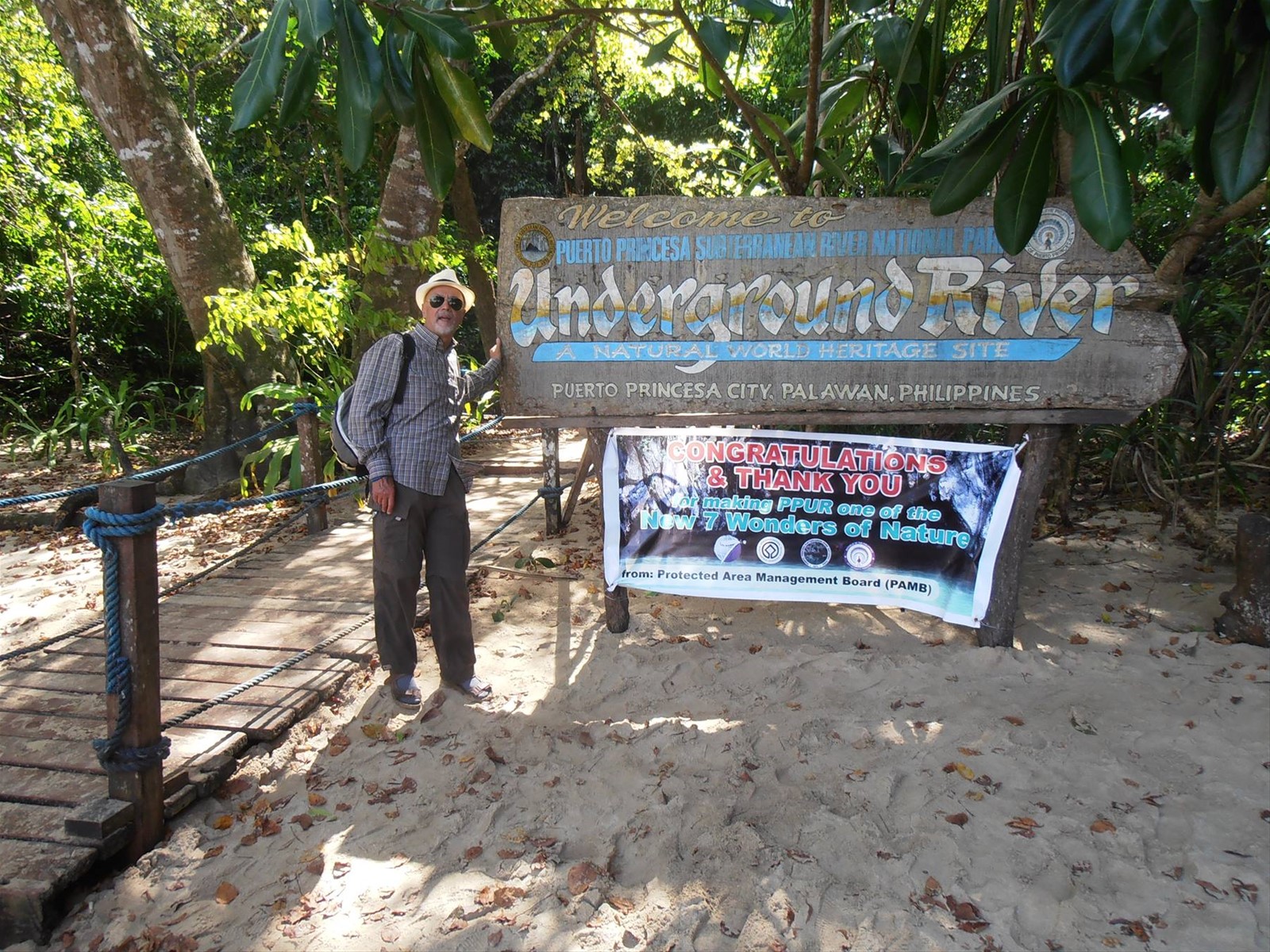io all'Underground river, Palawan, Filippine