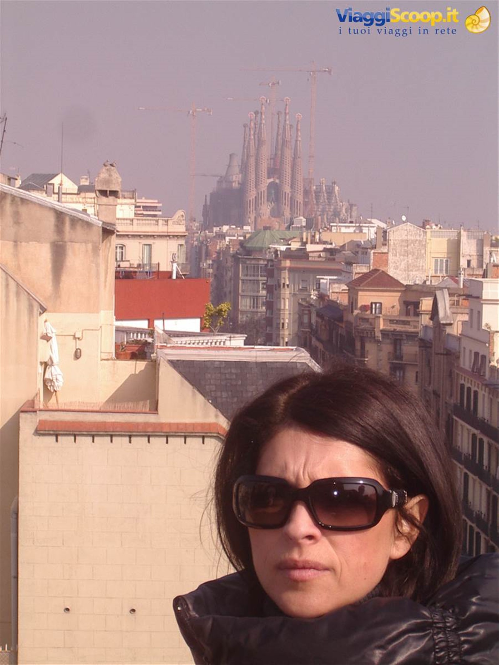 ... veduta dalla Casa Pedrera