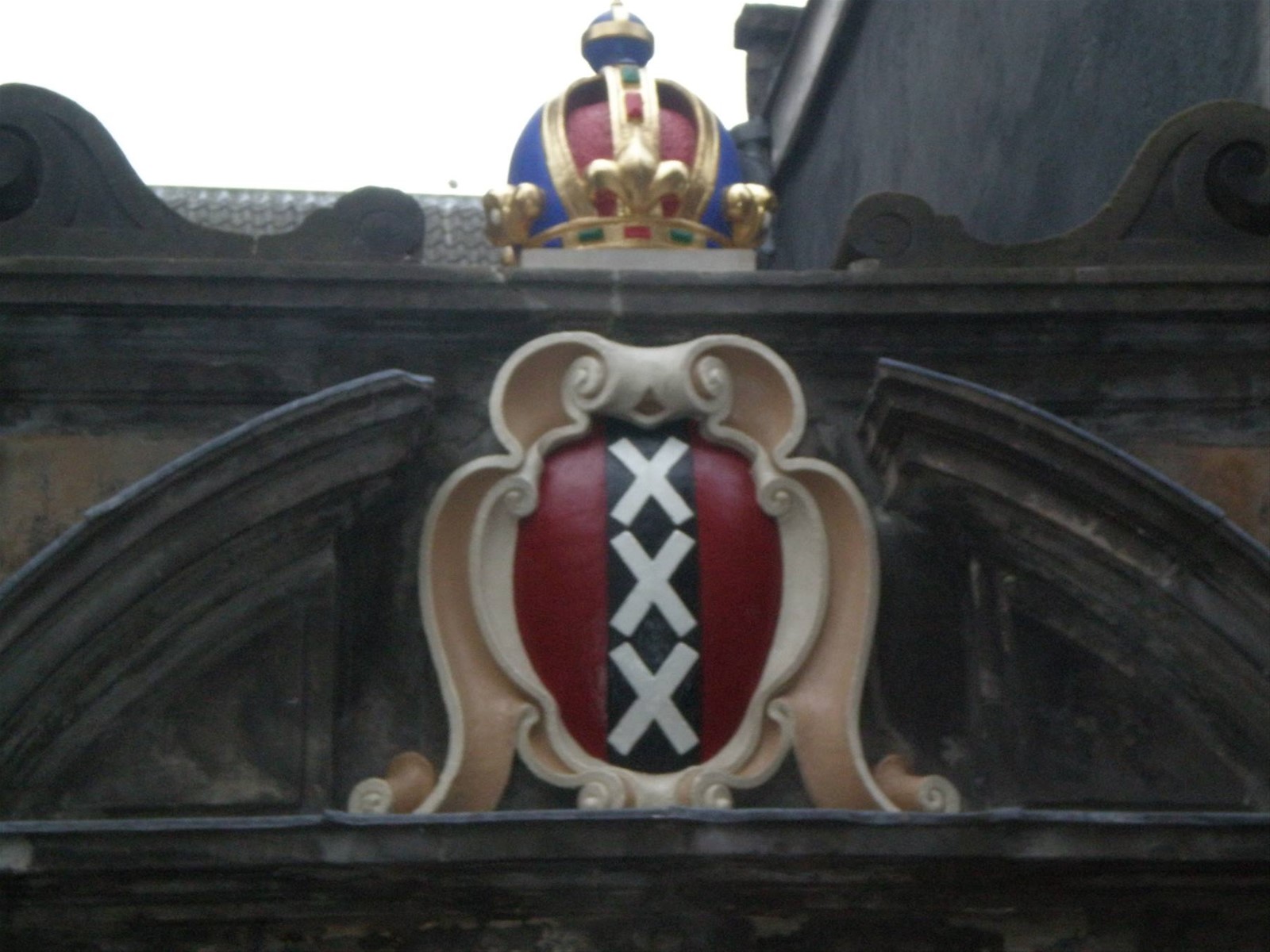 emblema di un palazzo di Amsterdam