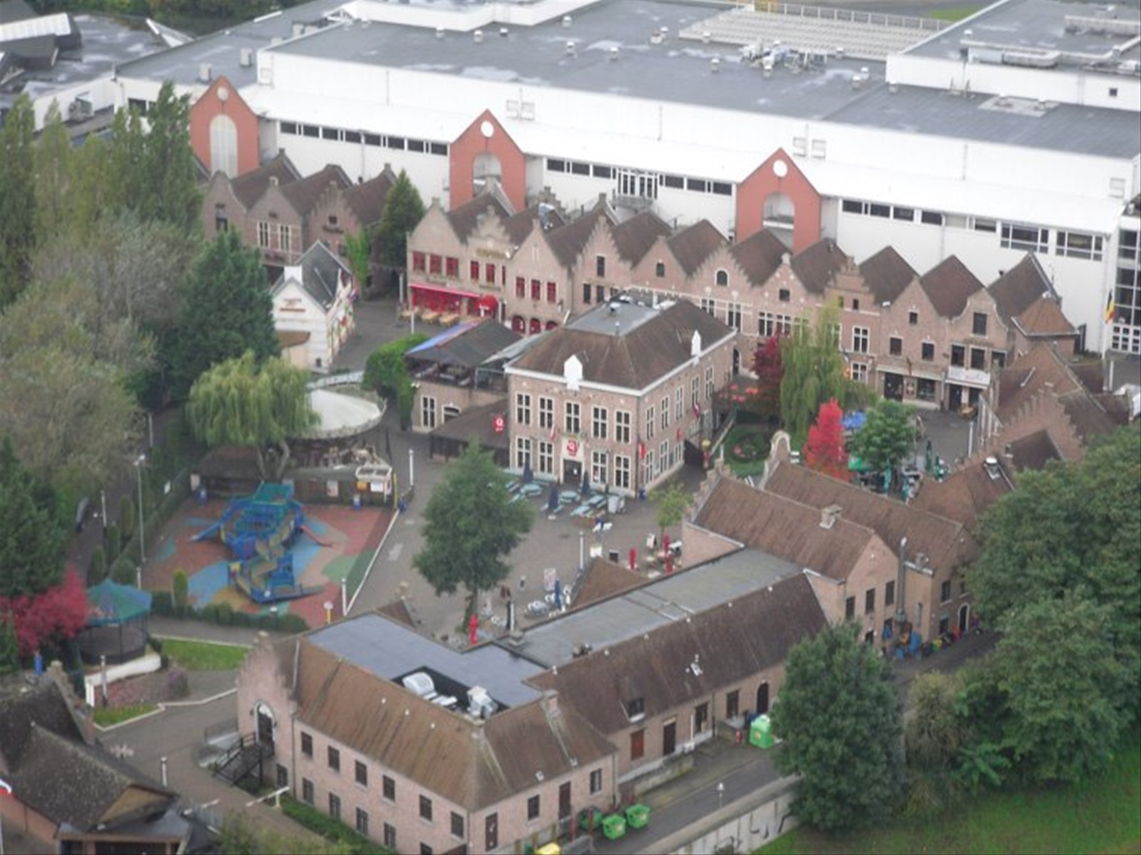 veduta dell'Europa in miniatura dall'Atomium