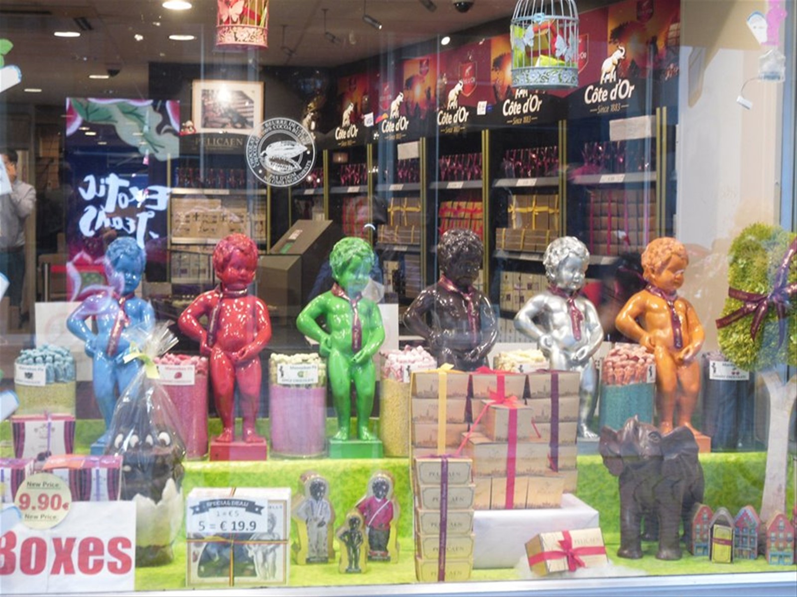 manneken-pis chocolaterie