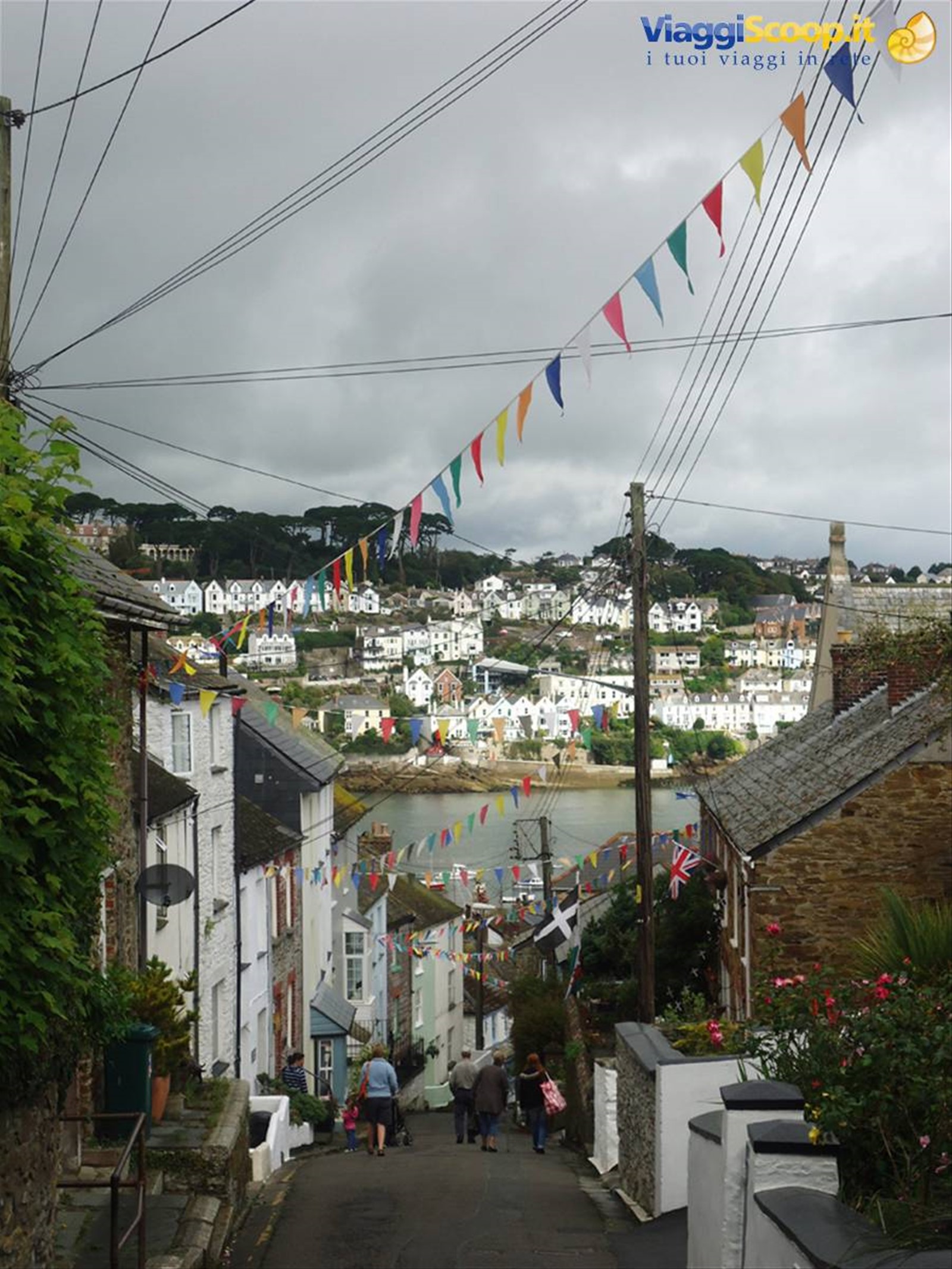 polruan by fowey, il tipico paesino di mare della cornovaglia del sud