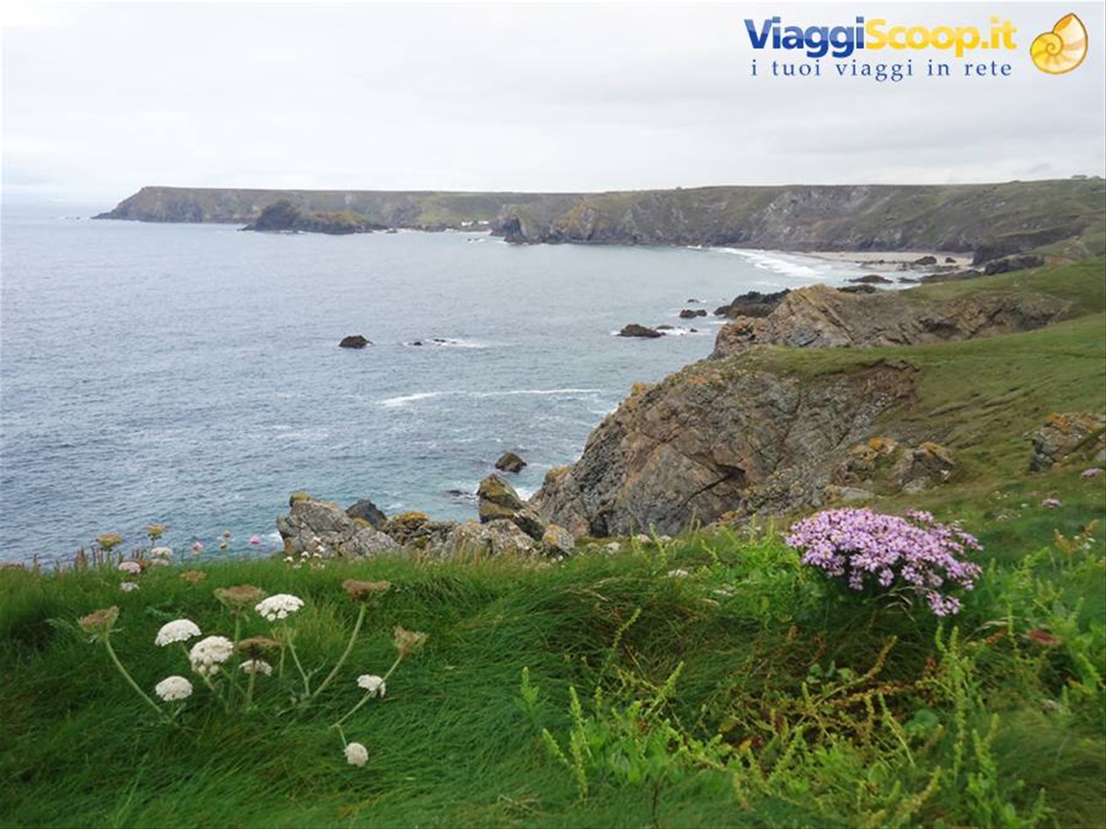 Uno scorcio di costa a Lizard Point