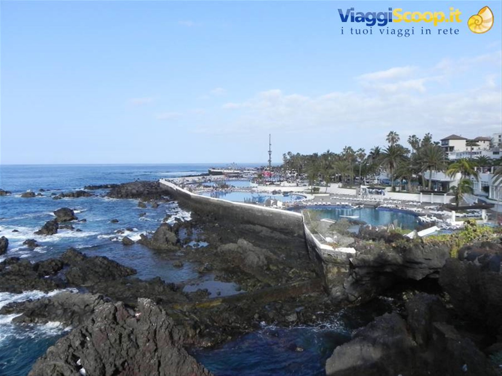 Le Piscine "Lago Martiánez" - Puerto de la Cruz - Tenerife viste dall'esterno