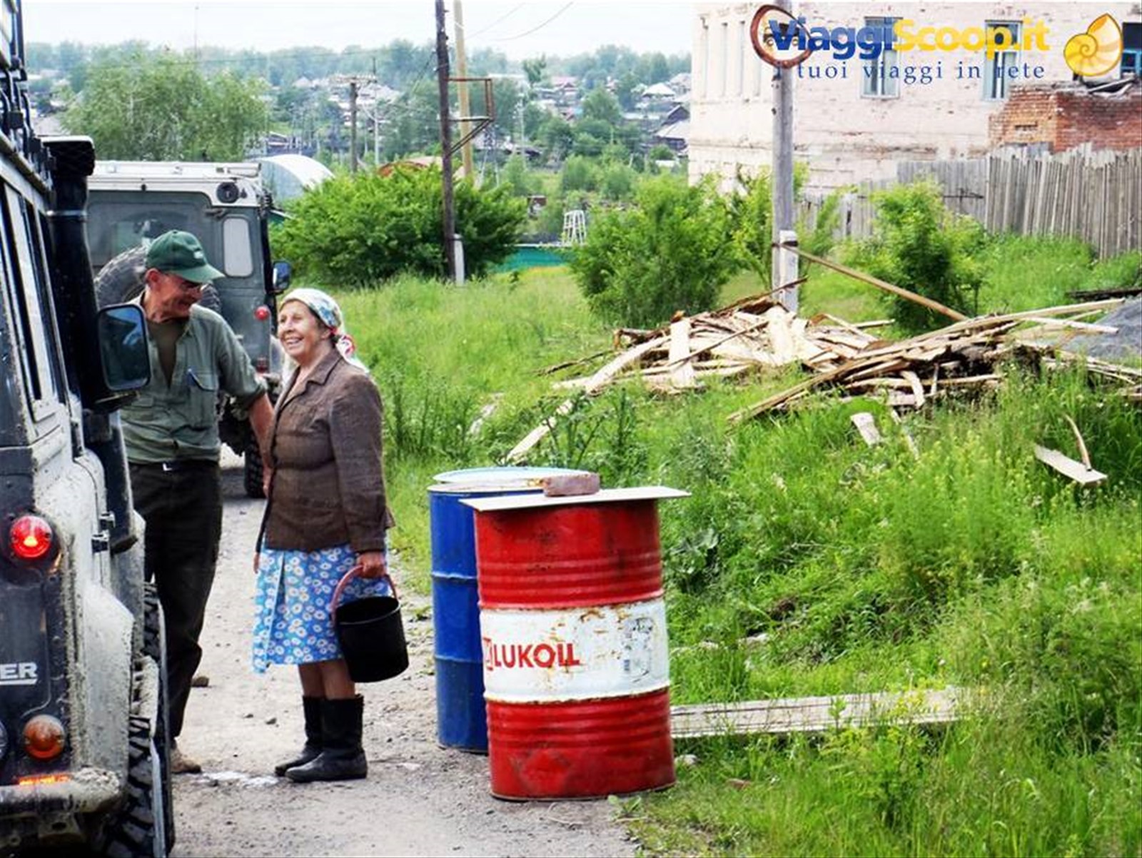 finalmente al villaggio di Kytlym, sul lato siberiano degli Urali