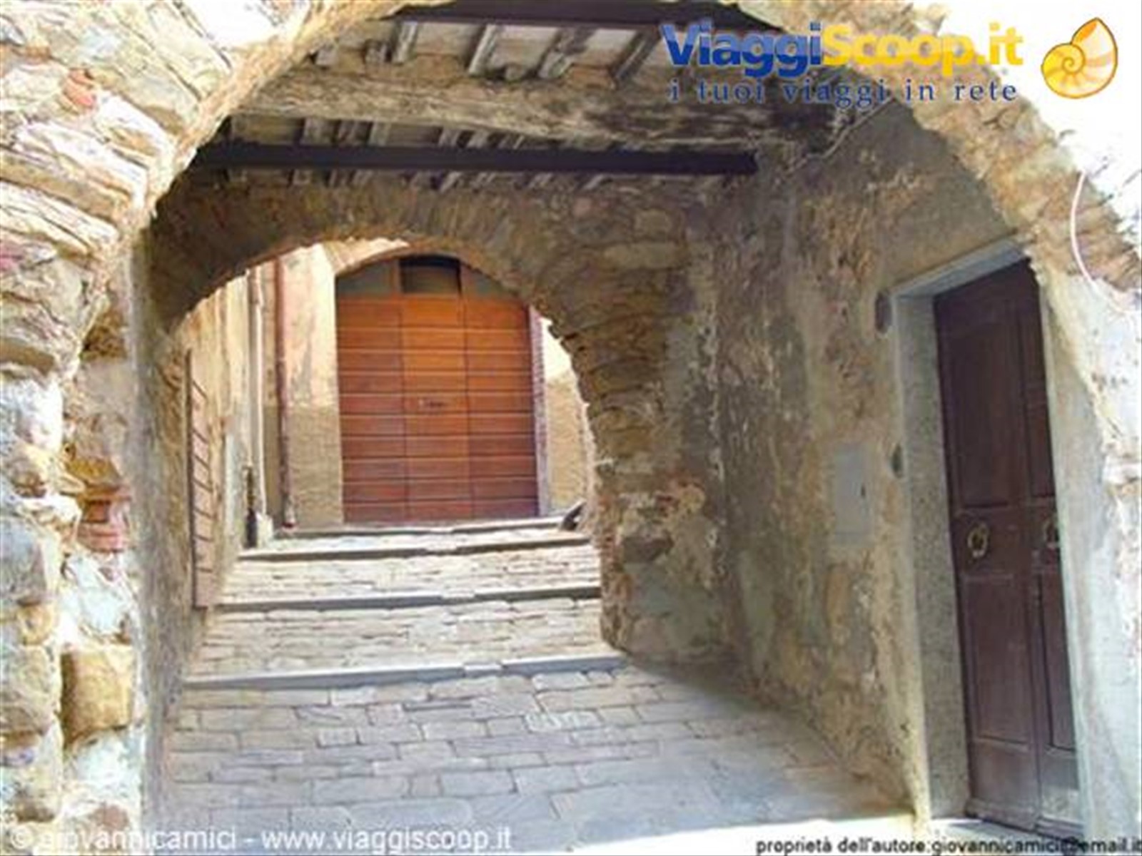 Veduta di una loggia