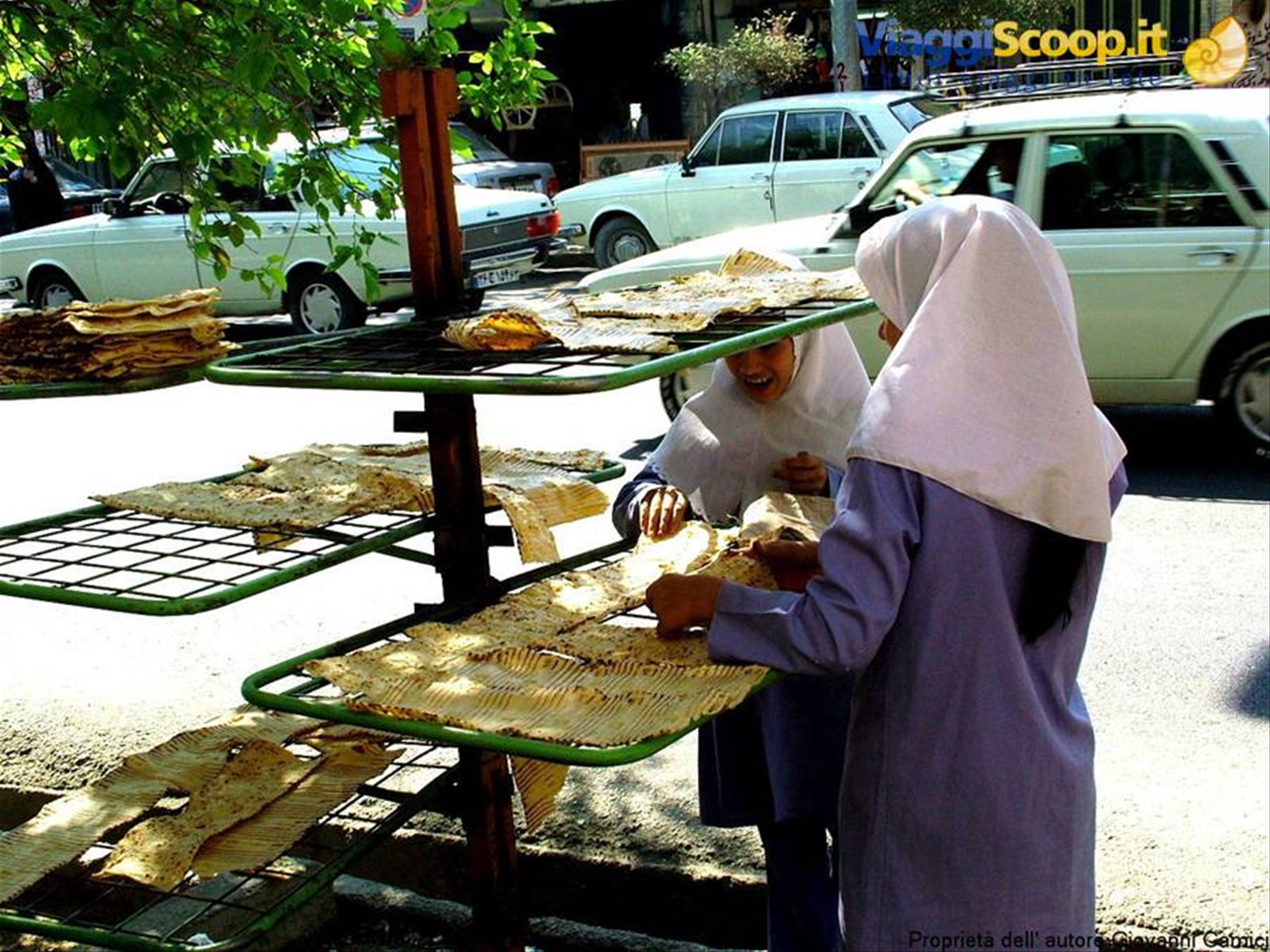Messa in ordine del pane acquistato