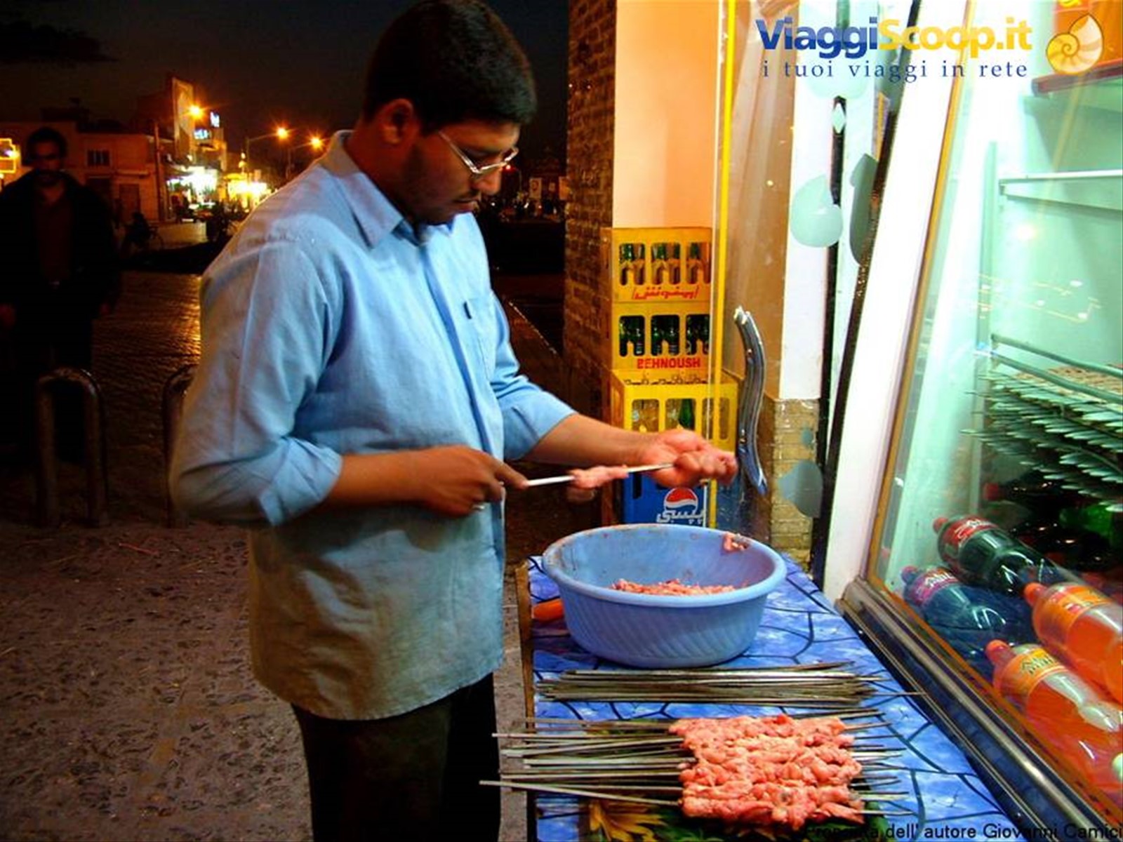 Preparazione del Kebab