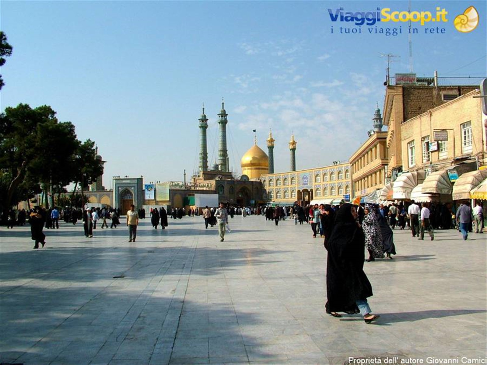 Qom.piazza Hazrat-e Masumeh