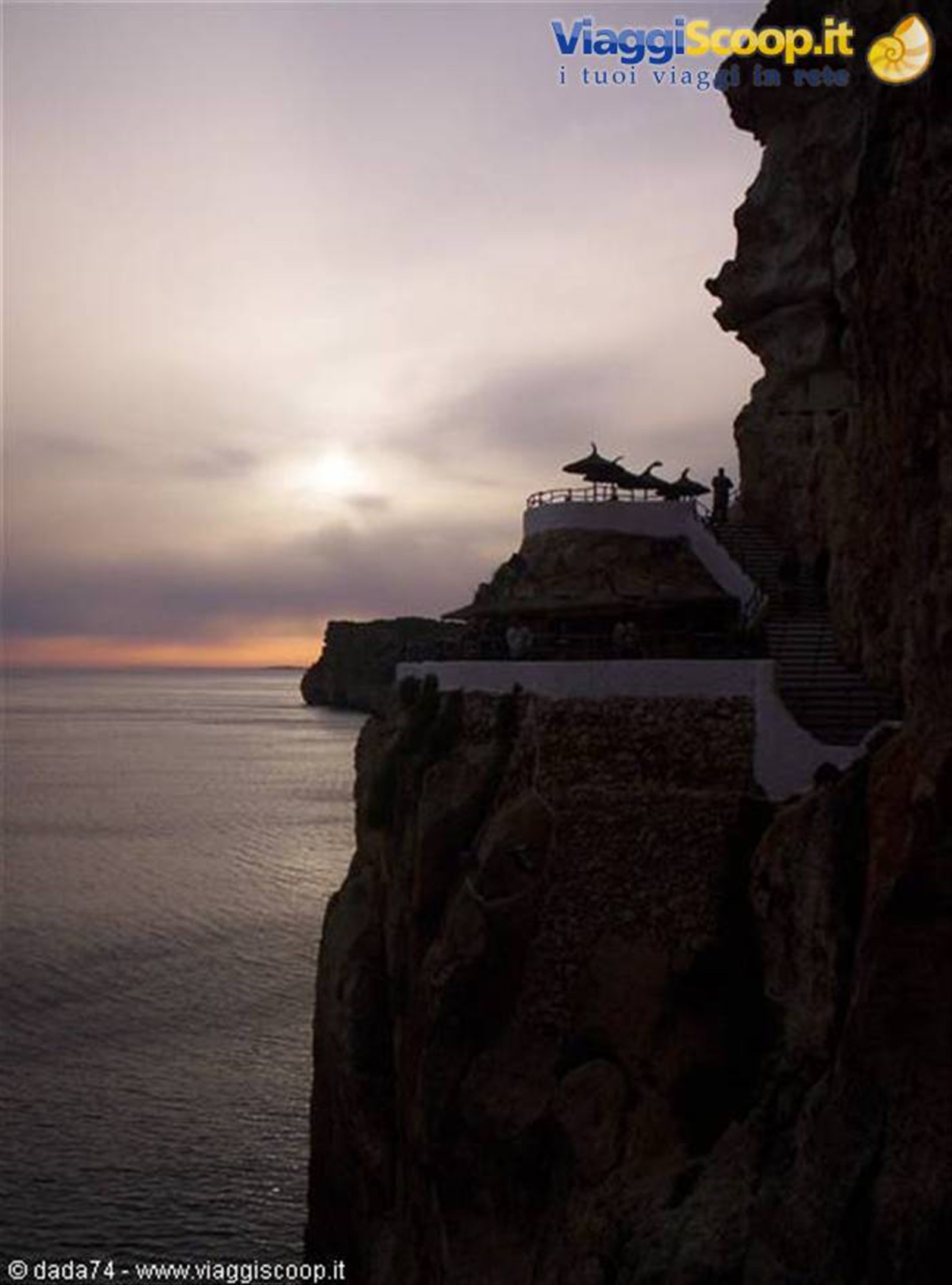 Cova des Xoroi al tramonto