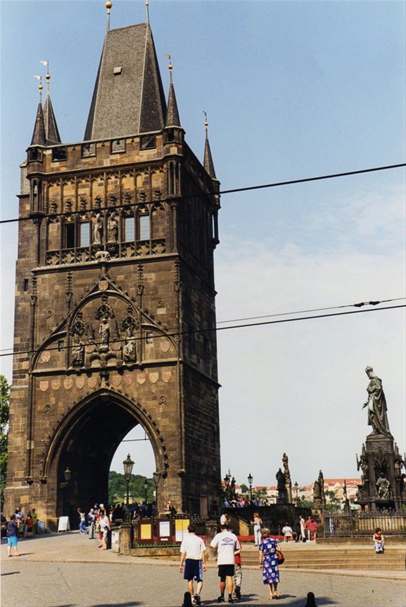 Torre sul ponte Carlo