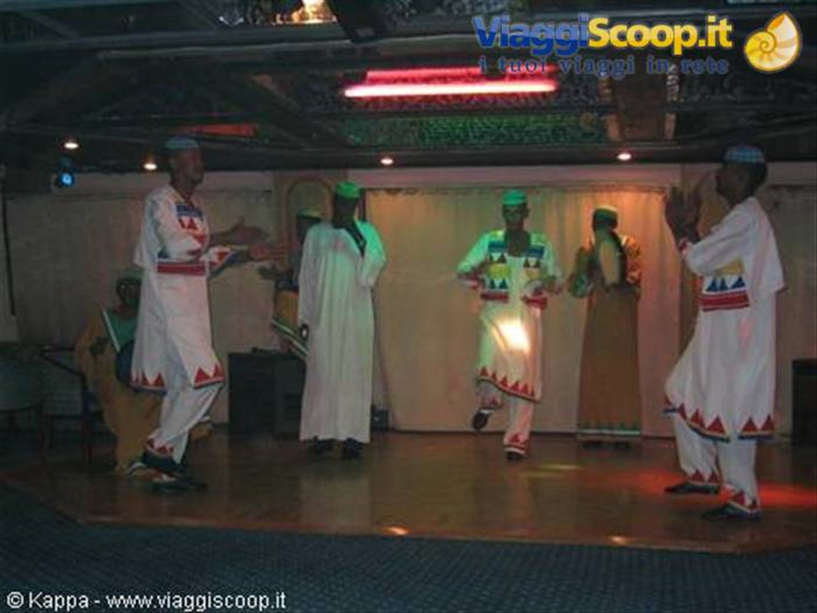 Festa nubiana in motonave