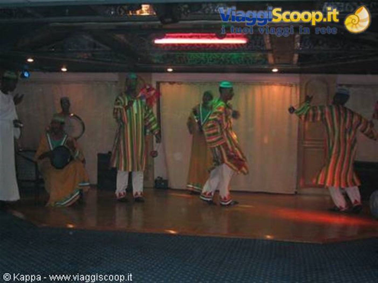 Festa nubiana in motonave